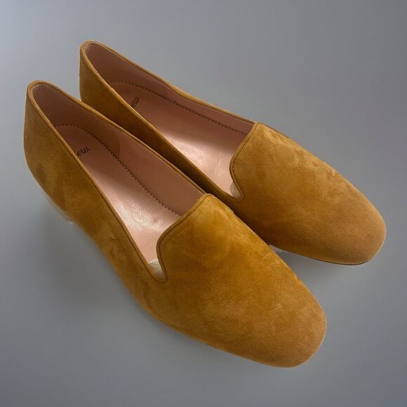 J. Crew Shoes - J. Crew Women’s Smoking Slipper Loafer Roasted Cider Gold Mustard Size 7 H5523